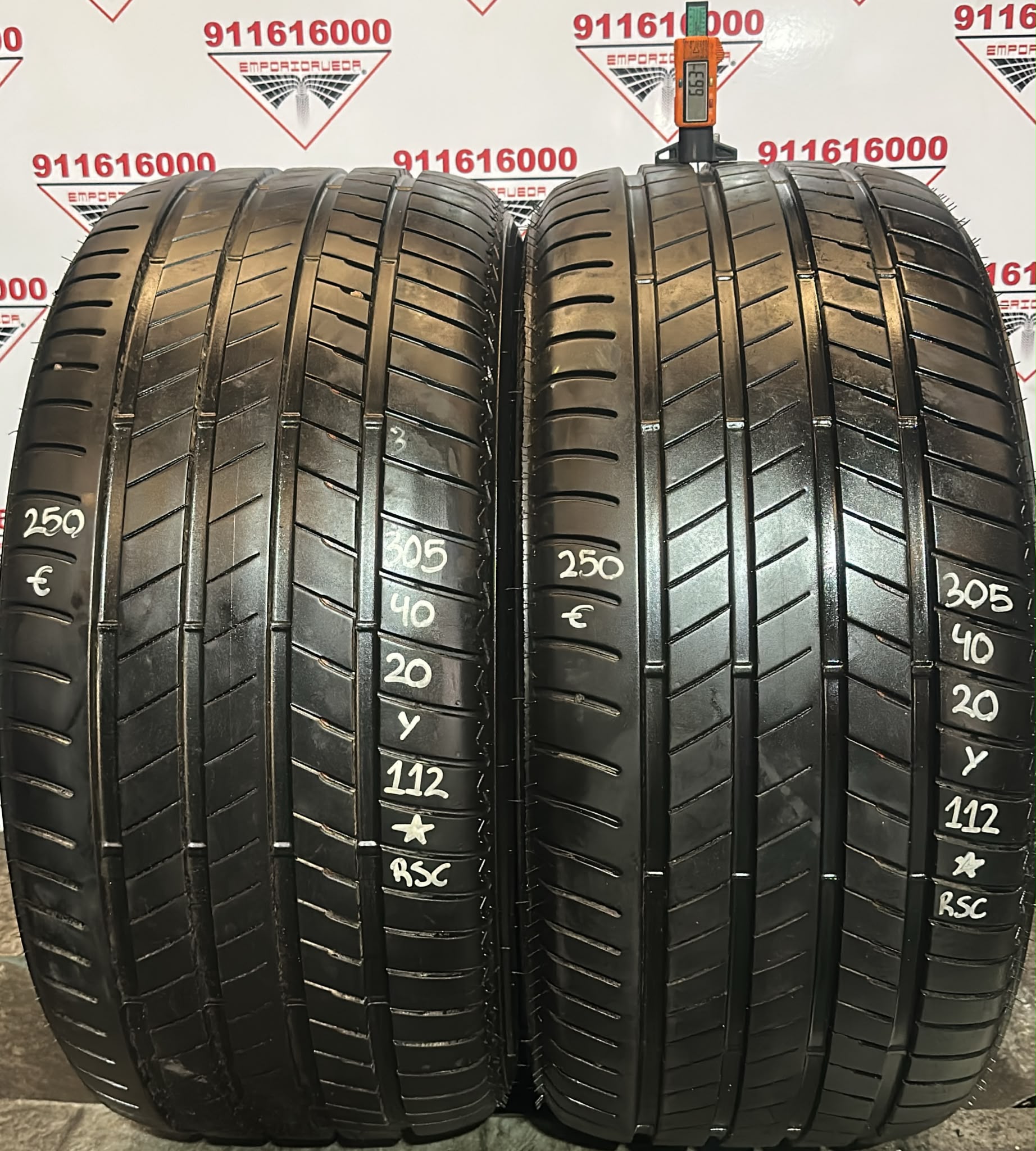 BRIDGESTONE ALENZA 001 USADO RSC 305/40 R20 112 Y